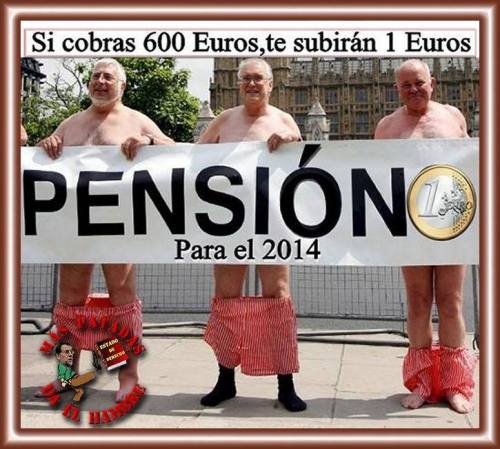 En un país decente, los pensionista hubieran agarrado por la pechera a Rajoy.