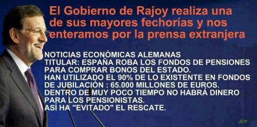 Mariano Rajoy, mentiroso y presunto embaucador de la Unión Europe.