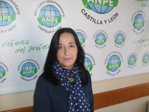 Pilar Gredilla, presidenta regional de ANPE-Castilla y León