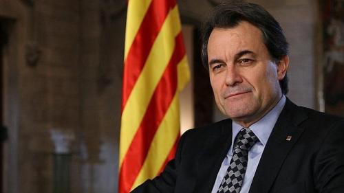 Artuo Mas, presidente de la la Generalidad de Catalonia.
