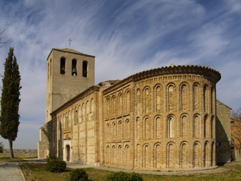 Iglesia parroquial de San Miguel Arcángel, en Aldea de San Miguel.