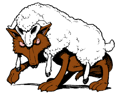 Caja España-Duero representan al lobo con piel de cordero. para comerse al inversor con engaños y 'puñaladas'.