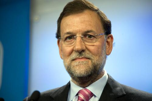 Mariano Rajoy, presidente del Gobierno de la opción conservadora