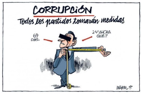 La corrupción ha alcanzado tanta porción de España como la invasión visigótica.