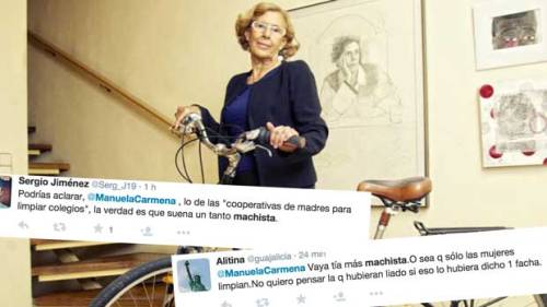 Manuela Carmena, alcaldesa de Madrid y 'abuelita' del circo "Carmena&Carmona"