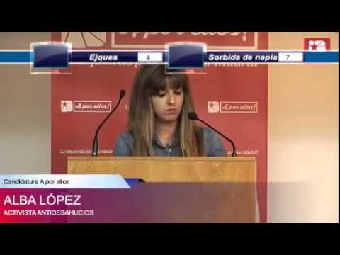 Alba López Mendiola, absurda activista pronazi y 'miembra' de "Podemos"