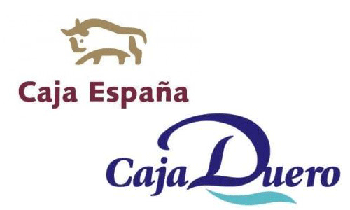Logo de la fraudulenta entidad "Caja España-Duero", hoy convertida en la sospechosa UNICAJA.