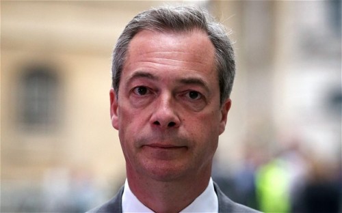 Nigel Farage, el 'capitán araña' de Gran Bretaña.